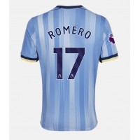 Camisa de Futebol Tottenham Hotspur Cristian Romero #17 Equipamento Secundário 2024-25 Manga Curta